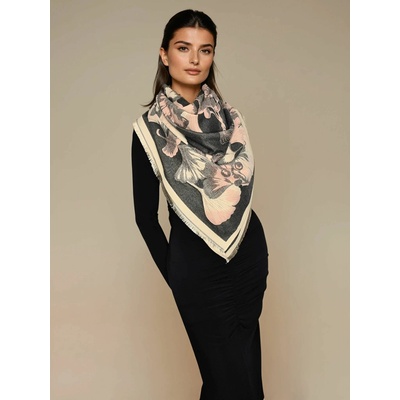 Italy Classic Scarf oboustranná šála Ginkgo Biloba