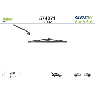 VALEO Stieracia lišta 574271