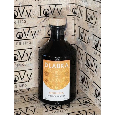 Dlabka Apricot Brandy 25% 0,5 l (holá lahev)