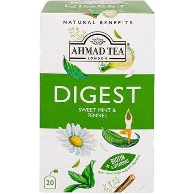 Ahmad Tea Digest funkčný čaj na podporu trávenia 20 x 1,5 g