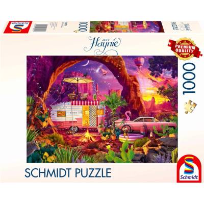Schmidt Spiele Zastávka v poušti Jeff Haynie 1000 dílků