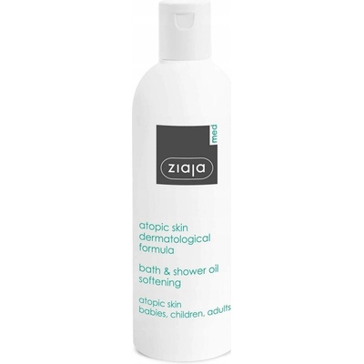 Ziaja Atopic Skin Dermatological Formula Bath & Shower Oil Softening Promašťující olej do koupele pro atopickou pokožku 270 ml – Hledejceny.cz