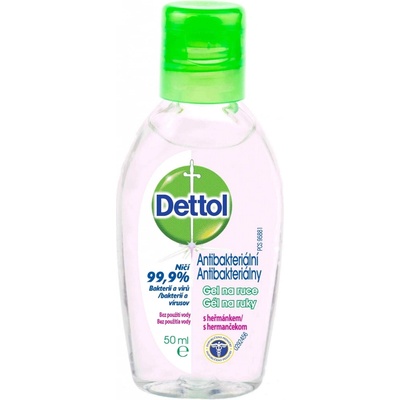Dettol antibakteriálny gél na ruky s harmančekom 50 ml