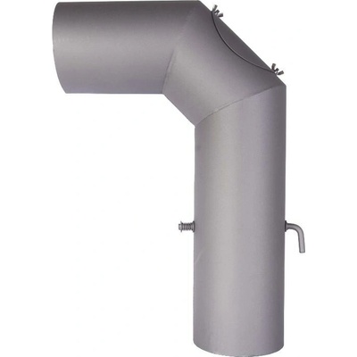 THORMA Dymové koleno s čistiacim otvorom D150 sivé F0182117010