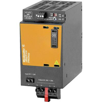 Weidmüller PRO TOPDC 24V/24V 20A EX DC / DC menič napätia 28.8 V 20 A 480 W