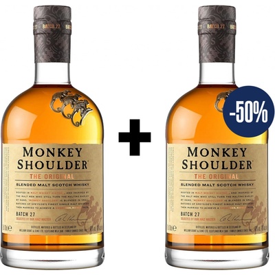 Monkey Shoulder 40% 0,7 l (holá láhev)