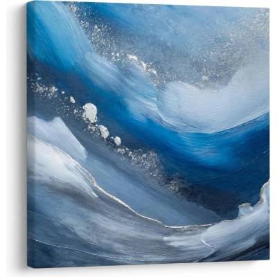 Obraz - Abstrakcia oceánu, jednodielne 50x50 cm