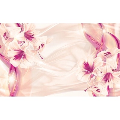 Preinterier FT4976 Fototapeta na stenu Ružové kvety vlies 152cm x 104cm