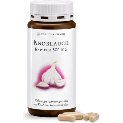 Sanct Bernhard česnekové kapsle 500 mg 180 kapsúl
