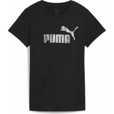 Puma ESSENTIALS NATURE 2.0 TEE černá