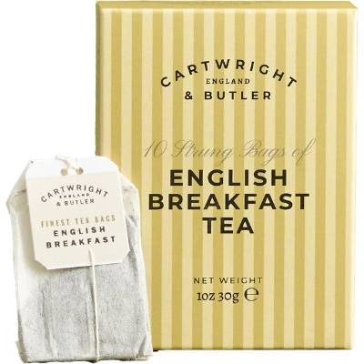 Cartwright & Butler English Breakfast Gold Christmas černý čaj 10 ks 30 g