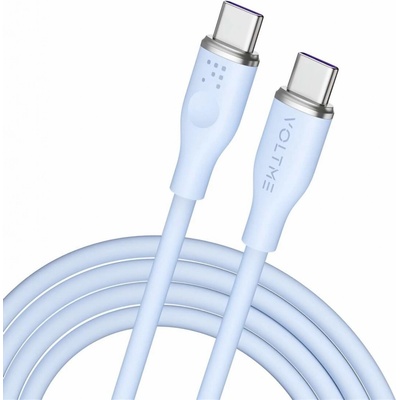 Voltme C2038 Powerlink Moss USB-C/ USB-C, 1,8m, modrý