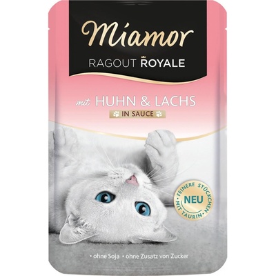Miamor Ragout Royale v omáčce kuřecí a losos 22 x 100 g