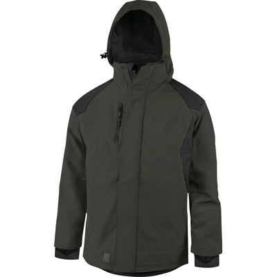 Delta Plus DELMONT softshellová bunda khaki-čierna