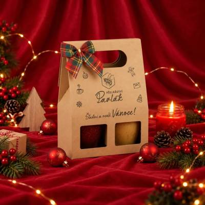 Včelařství Pavlák Dárková sada vánoční - 2x 250 g