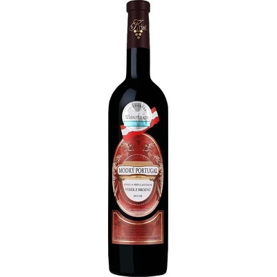 Vinařství Krist Modrý Portugal Výběr z hroznů 2019 13% 0,75 l (holá láhev)