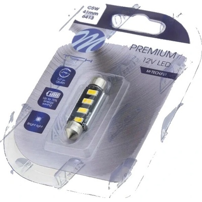 NTY Žárovka LED C5W/C10W Premium Oznaczenia: C5W 41MM Symbol Podstawy: SV8.5 Počet Diod: 4XLED TYP Diody: 5730SMD MOC: 0 8W a další (LB335W-01B) – Hledejceny.cz