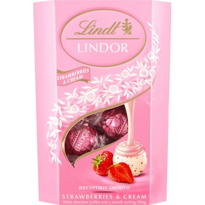 Lindt Lindor Jahody a Smetana 200 g