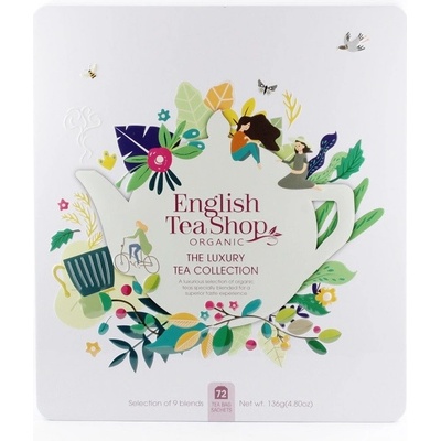 English Tea Shop Plechová kazeta čajů Klasik 72 ks