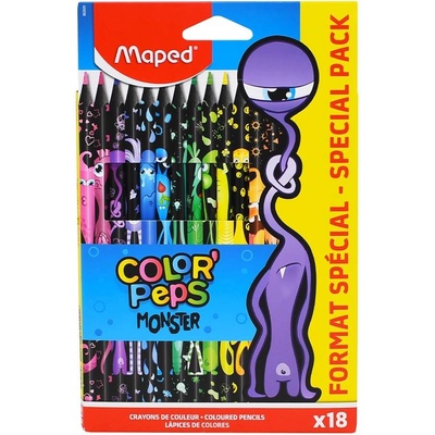 Maped Color Peps Monster 18 farieb