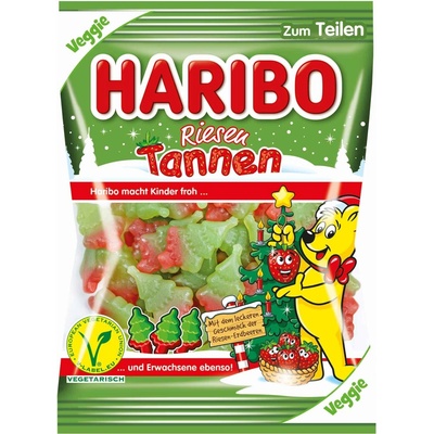 Haribo Vánoční stromečky veggie 200 g