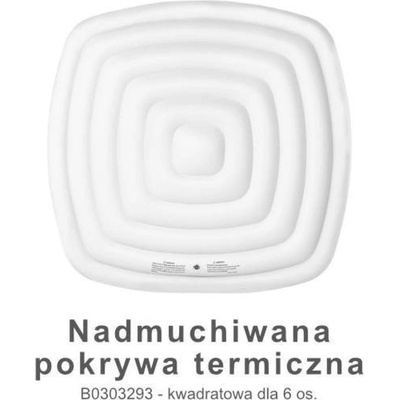 HANSCRAFT Nafukovací termokryt MSpa čtvercový (4 osoby) – Hledejceny.cz