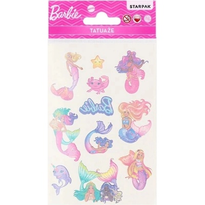 CreativeToys Dočasné tetování Barbie