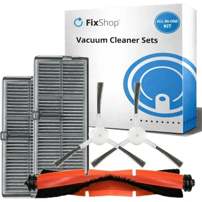 Xiaomi Robot Vacuum H40 sada náhradných dielov - Standard set (1x Hlavná kefa, 2x Filter, 2x Bočná kefa)