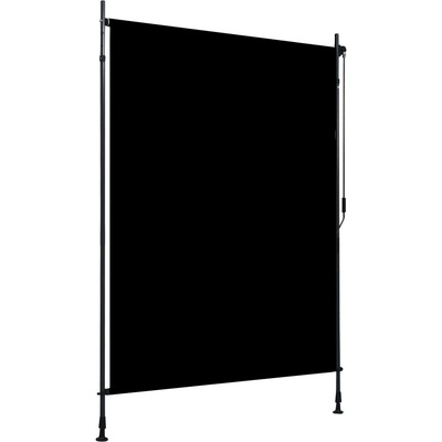 vidaXL Venkovní roleta 150 x 270 cm antracitová