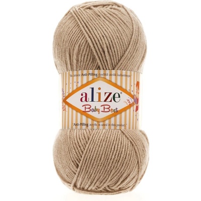 Alize příze Baby Best 256 hnědobéžová