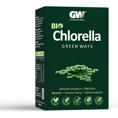 Green Ways Chlorella pyrenoidosa 330 g 1320 tabliet