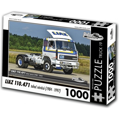 RETRO-AUTA TRUCK č.19 Liaz 110.471 tahač návěsů 1984-1997 1000 dílků