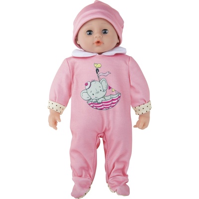 Playtive Panenka Kim se zvukem 38cm světle růžová