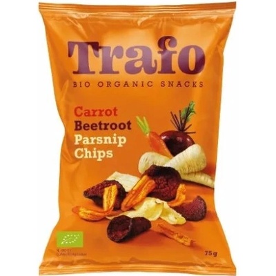 Trafo BIO zeleninové chipsy mix zeleniny 75 g