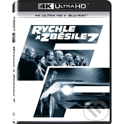RYCHLE A ZBĚSILE 7 UHD+BD