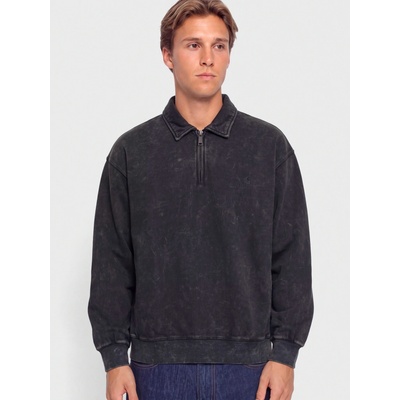 Carhartt WIP Lambert Polo black/moon wash