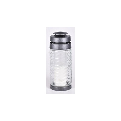 Lampa hřbitovní GLASS LANTERN skleněná 190g d7x17cm
