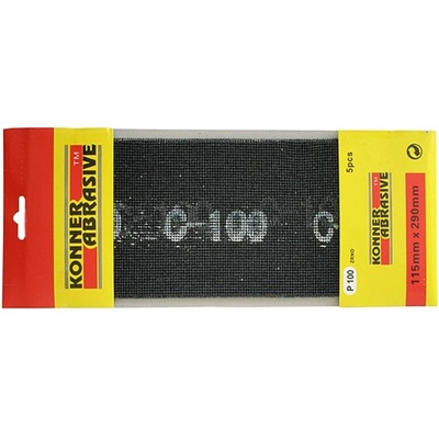 Mriežka KONNER S80 93x290 mm, G120, brúsna na sadrokartón, bal. 5 ks