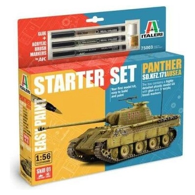ITALERI Model Set tank 75003 Panther Sd.Kfz.171 Ausf. A 1:56