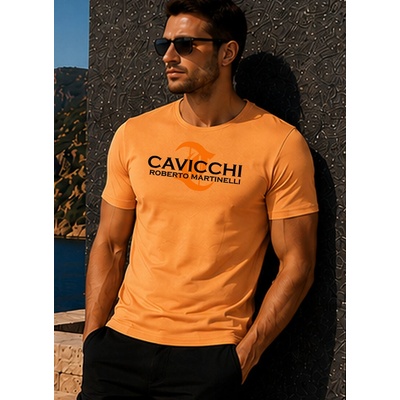 Roberto Martinelli trička Cavicchi CC219 08112 Luxusní oranžová