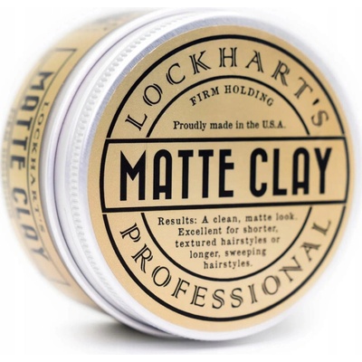 Lockhart's Matte Clay hlina na vlasy 96g