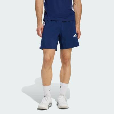 adidas WORKOUT ESSENTIALS BASE 3 STRIPES WOVEN bílá