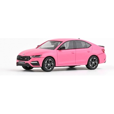 Abrex ŠKODA OCTAVIA IV RS SEDAN 2020 Růžová BW 1:43