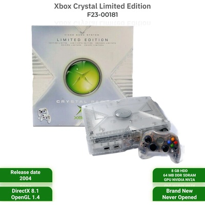 Microsoft Xbox Crystal Limited Edition