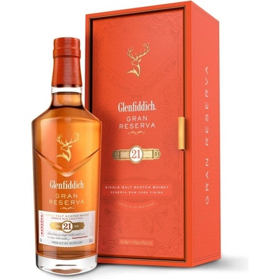 Glenfiddich 21y 40% 0,7 l (tuba)