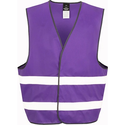 Result Unisex bezpečnostná reflexná vesta R200X Purple