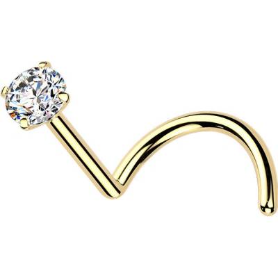 Steel Edge Piercing do nosu z titanu SEMTINOS04GD