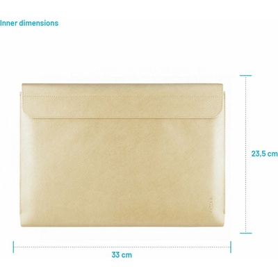 Pouzdro FIXED York pro notebooky o úhlopříčce do 13", světle žluté FIXYO-13-LGYL – Hledejceny.cz