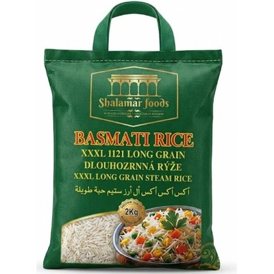 SHALAMAR Basmati rýže extra dlouhá 2 kg