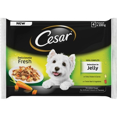 Cesar Adult Selection v želé 4 x 100 g